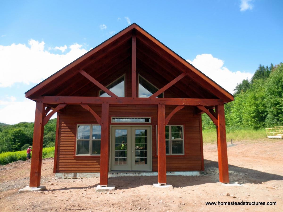 Site Prep &amp; Shed Foundation Info Homestead Structures